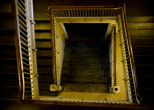 Ellis Island stairs